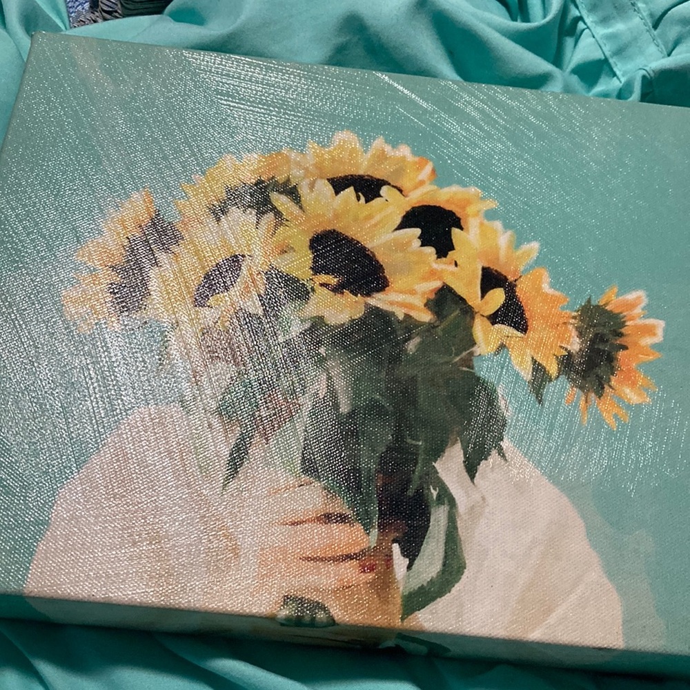 sunflower painting